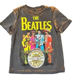 The Beatles Sgt Peppers Lonley Hearts Club Youth XS Graphic T-shirt